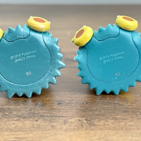 Pokémon 2 MUNCHLAX Metallic Collectible Toy Battle Figure WCT 2019 Cake Topper - Picture 6 of 6